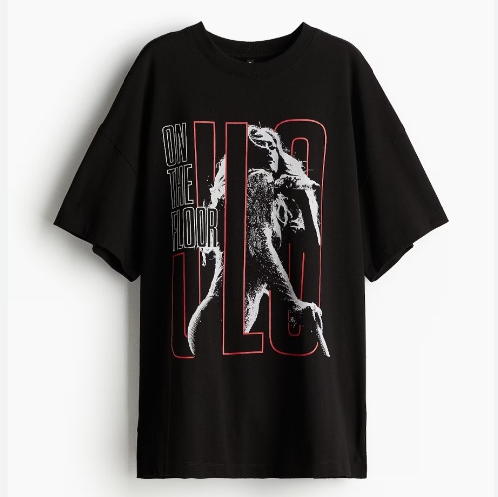 Jennifer Lopez x H&M Divided T-shirt (2024), NWOT